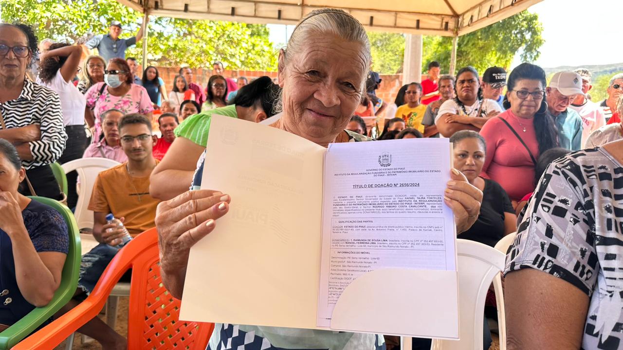 Interpi entregará 115 títulos definitivos de propriedade de terra para a comunidade rural Espinhos, em Castelo do Piauí