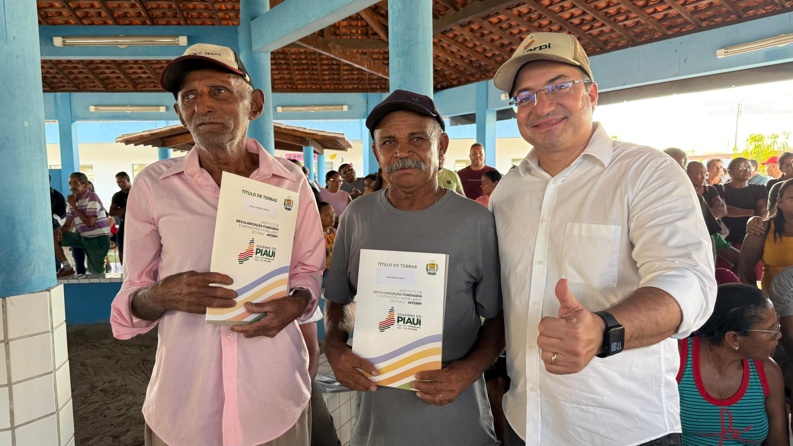 Entrega de títulos Cercado Velho – São Francisco do Piaui