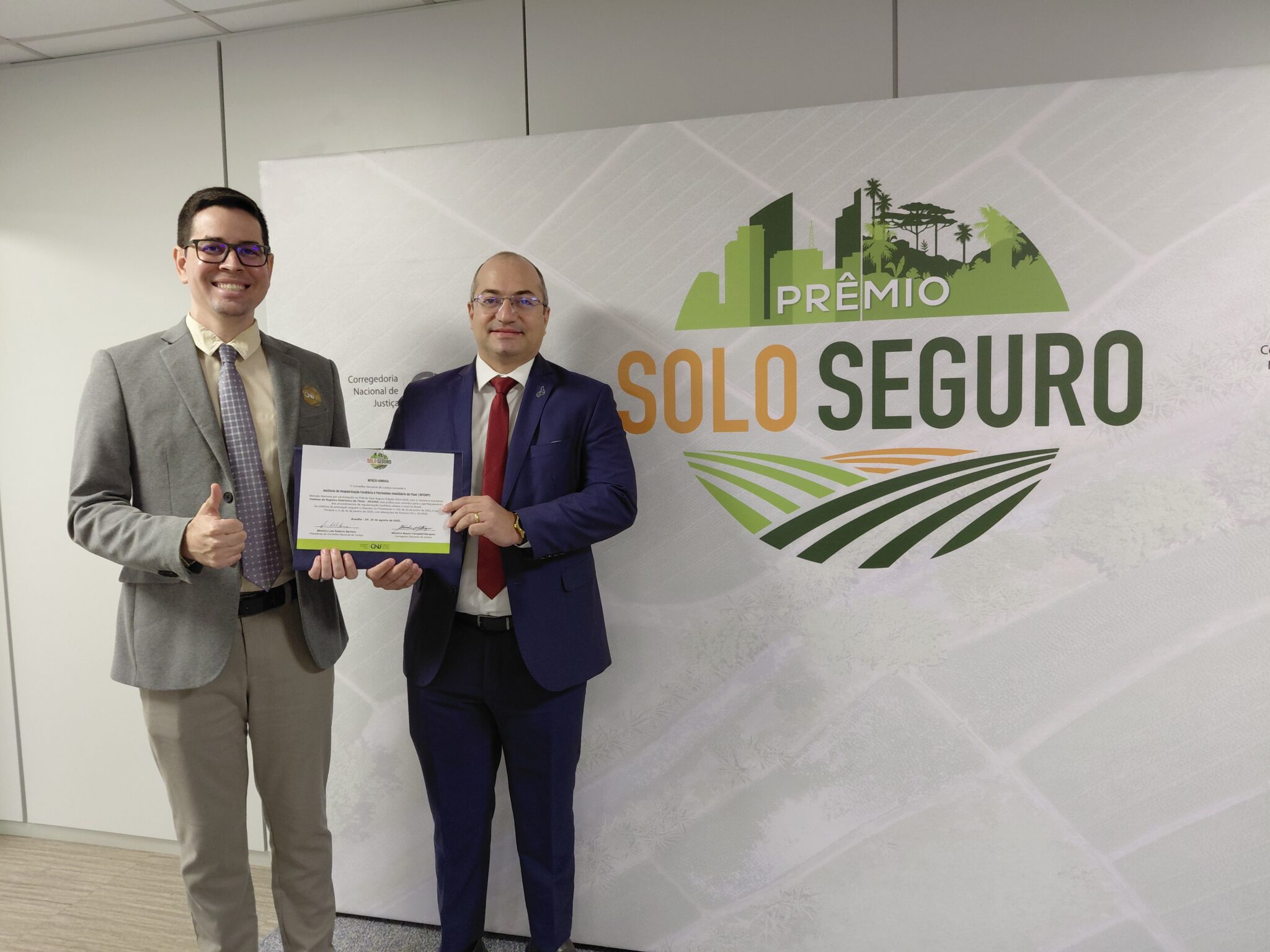 Interpi recebe Menção Honrosa no Prêmio Solo Seguro 2025